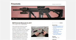 Desktop Screenshot of firearms4u.net