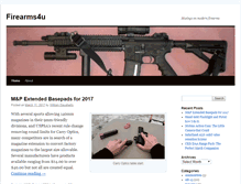 Tablet Screenshot of firearms4u.net